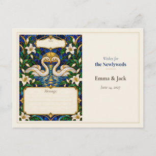Carte Postale Livre de souhaits de mariage Serpent
