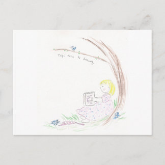 Carte Postale Livre des rêves