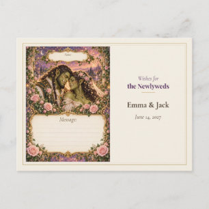 Carte Postale Livre d'or de mariage Orc - Vœux