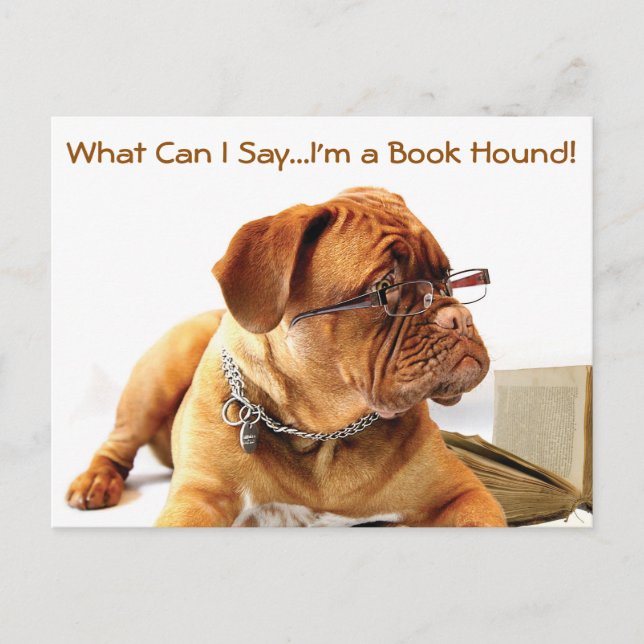 Carte postale Livre Hound Dog (Devant)