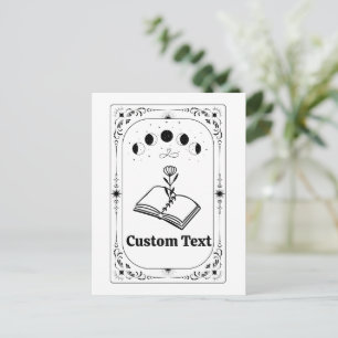 Carte Postale Livre personnalisé de Tarot Amoureux Céleste Astro