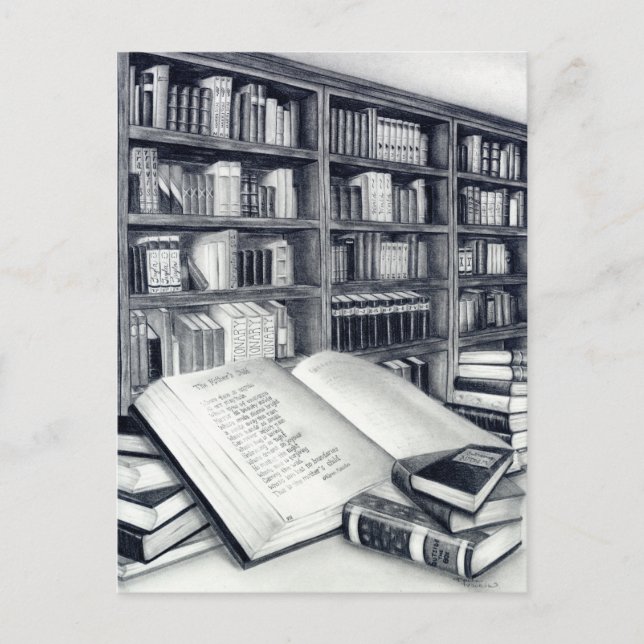 Carte postale Livres (Devant)