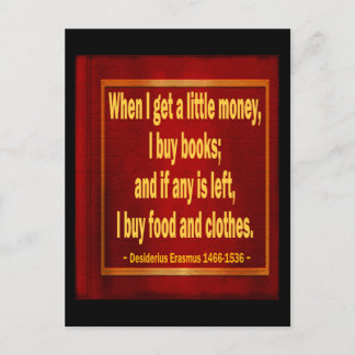 Carte Postale Livres