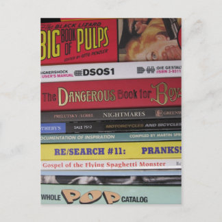 Carte Postale Livres de bruit de pulpe