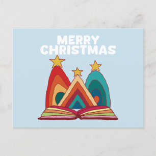 Carte Postale Livres de Noël #1