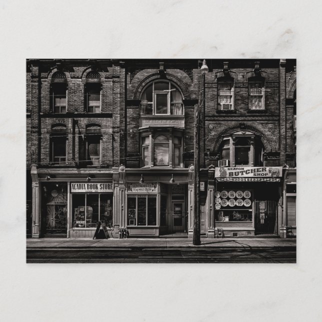 Carte Postale Livres et pauses et bouchers (Devant)