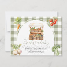 Livres pour bébé du marché frais cultivé localemen