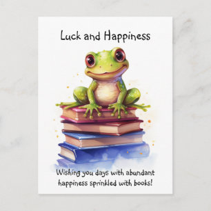Carte Postale Livres Scolaires Grenouille