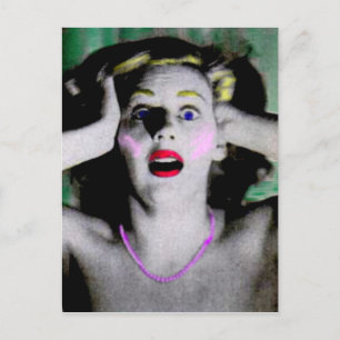 Carte Postale Liz est horrifié et terrifié