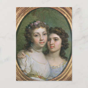 Carte Postale Lizanka et Dashenka, 1784