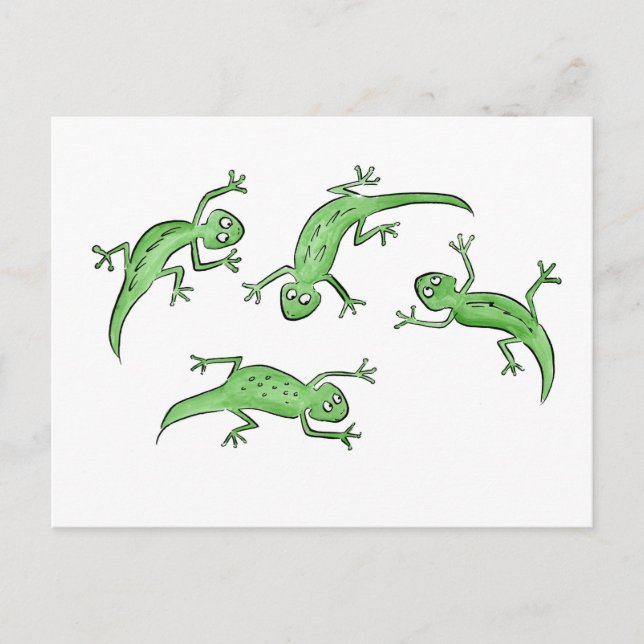Carte Postale Lizards (Devant)