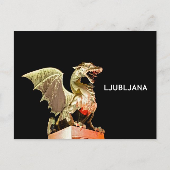 Carte Postale Ljubljana 01B (Devant)