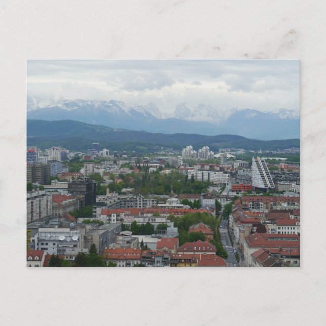 Carte Postale Ljubljana, Slovénie (Devant)