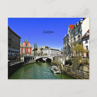 Carte Postale Ljubljana, Slovénie