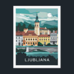 Carte Postale Ljubljana, Slovénie<br><div class="desc">Ljubljana,  Slovénie</div>
