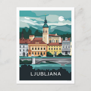 Carte Postale Ljubljana, Slovénie