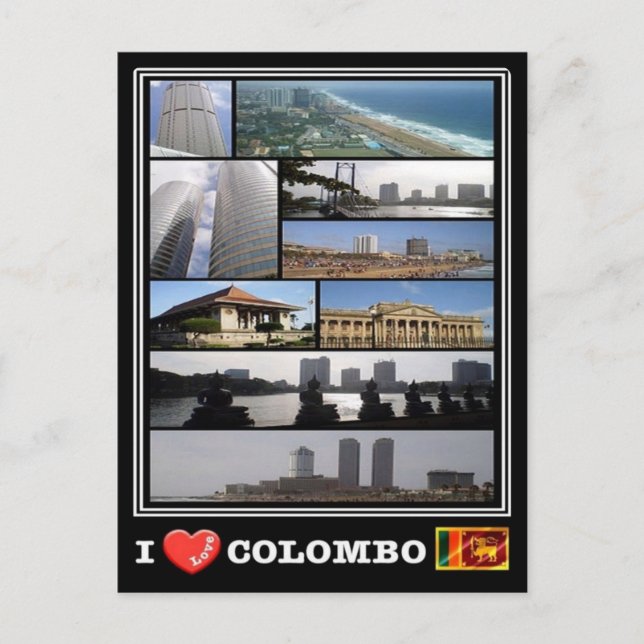 Carte Postale LK Sri Lanka - Colombo - (Devant)