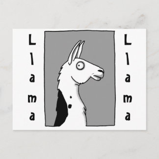 Carte Postale Llama Llama