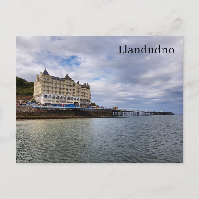 Carte Postale Llandudno (Devant)