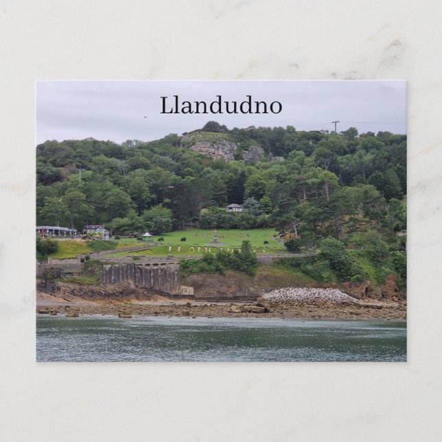 Carte Postale Llandudno (Devant)