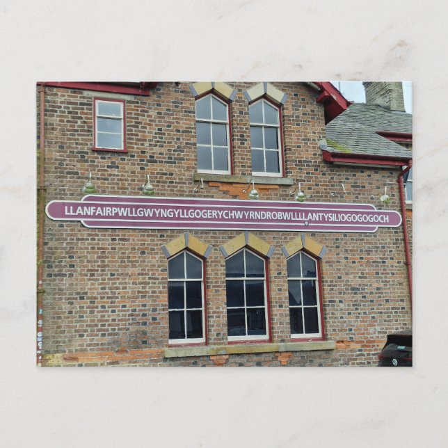 Carte Postale Llanfair­pwllgwyngyll­ (Devant)