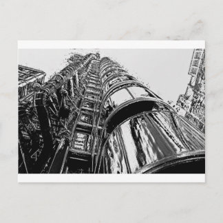 Carte Postale Lloyds Building Londres