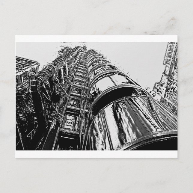 Carte Postale Lloyds Building Londres (Devant)