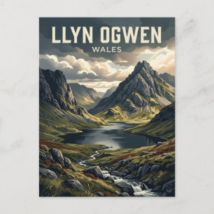 Carte Postale Llyn Ogwen Pays de Galles