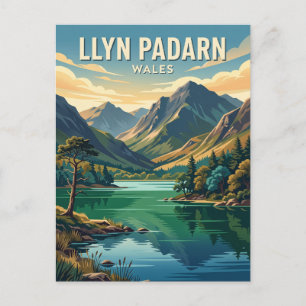Carte Postale Llyn Padarn Pays de Galles