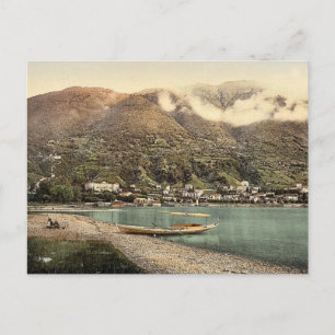 Carte Postale Locarno, vue sur le lac, Tessin, Suisse vin