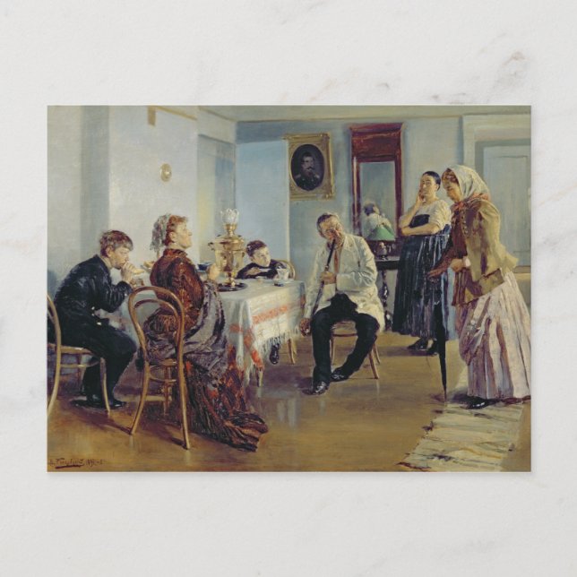 Carte Postale Location d'une domestique, 1891-1892 (Devant)