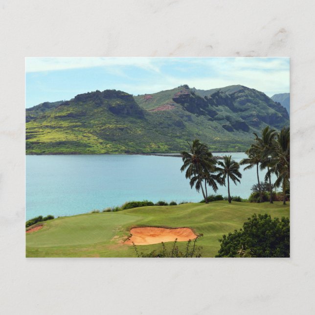 Carte Postale L'Océan à Hokuala, Kauai, Hawaii (Devant)