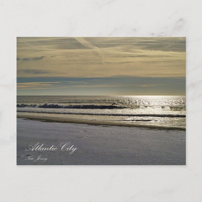 Carte Postale L'océan Atlantique City (Devant)