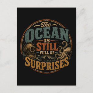 Carte Postale L'océan est encore plein de surprises
