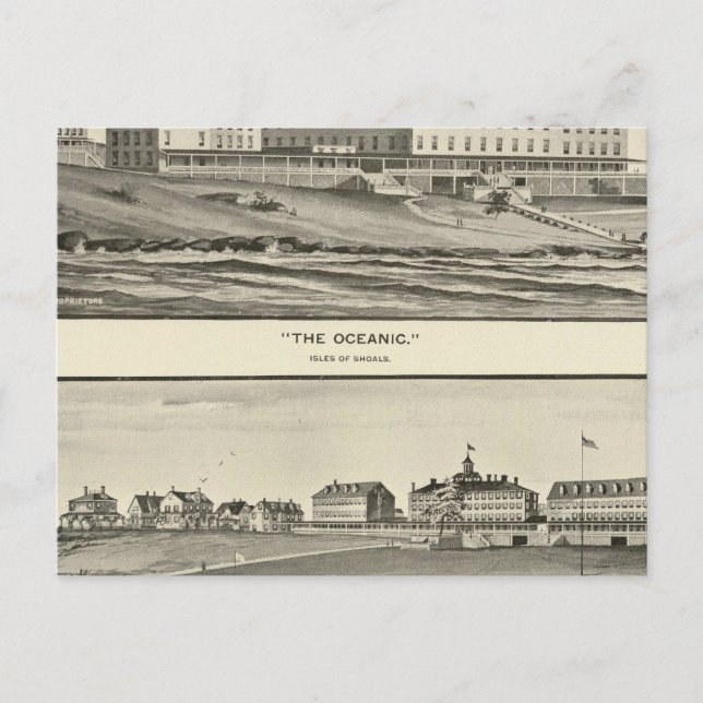 Carte Postale L'Océanique, Appledore House (Devant)