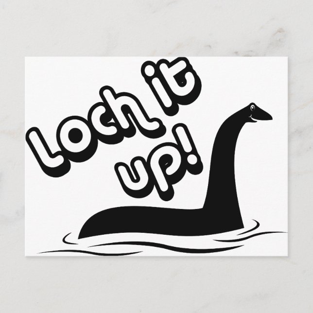 Carte Postale Loch It Up (Devant)