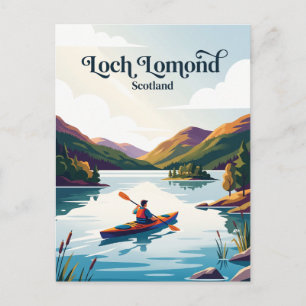 Carte Postale Loch Lomond Écosse