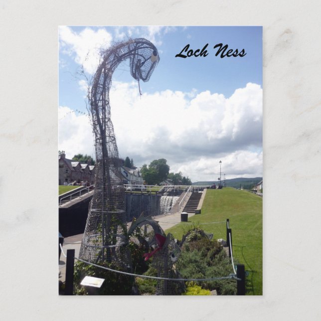 Carte Postale loch ness cagey (Devant)