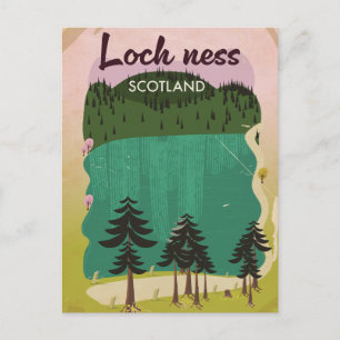 Carte Postale Loch Ness Écosse