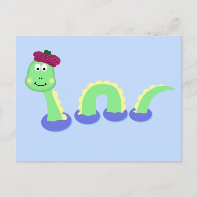 Carte Postale Loch Ness Monster (Devant)