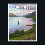 Carte Postale Loch Ness Nessie Travel<br><div class="desc">Loch Ness, situé dans les Highlands écossais, est l'un des lacs les plus célèbres et mystérieux du monde. S'étendant sur environ 37 km de long et 230 m de profondeur, c'est le deuxième plus grand loch d'Ecosse par superficie, mais le plus grand par volume en raison de sa grande profondeur....</div>
