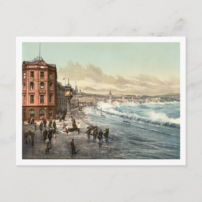 Carte Postale Loch Promenade I, Douglas, Île de Man, Angleterre (Devant)