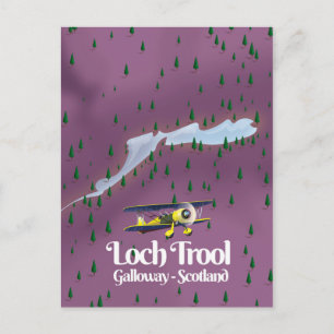 Carte Postale loch trool, galloway, écosse Plan de voyage