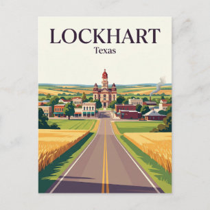 Carte Postale Lockhart États-Unis