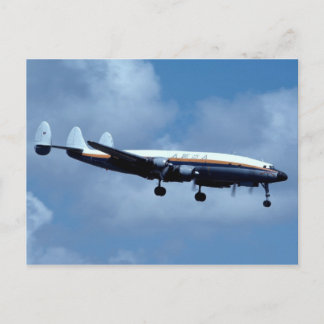 Carte Postale Lockheed L-1049 Super Constellation AMSA
