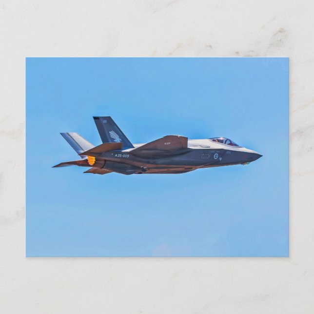 Carte postale Lockheed Martin F-35A Lightning II (Devant)