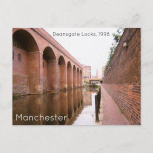 Carte Postale Locks de la Deansgate de Manchester 1998