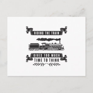 Carte Postale Locomotive Chemins de Fer Trains Train Driver Idée