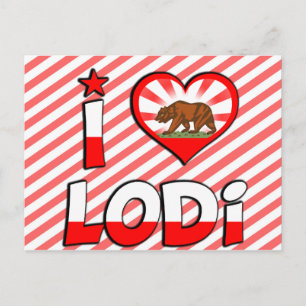 Carte Postale Lodi, CA