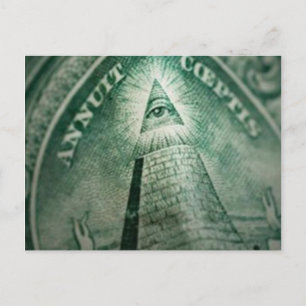 Carte Postale L'oeil des Illuminati